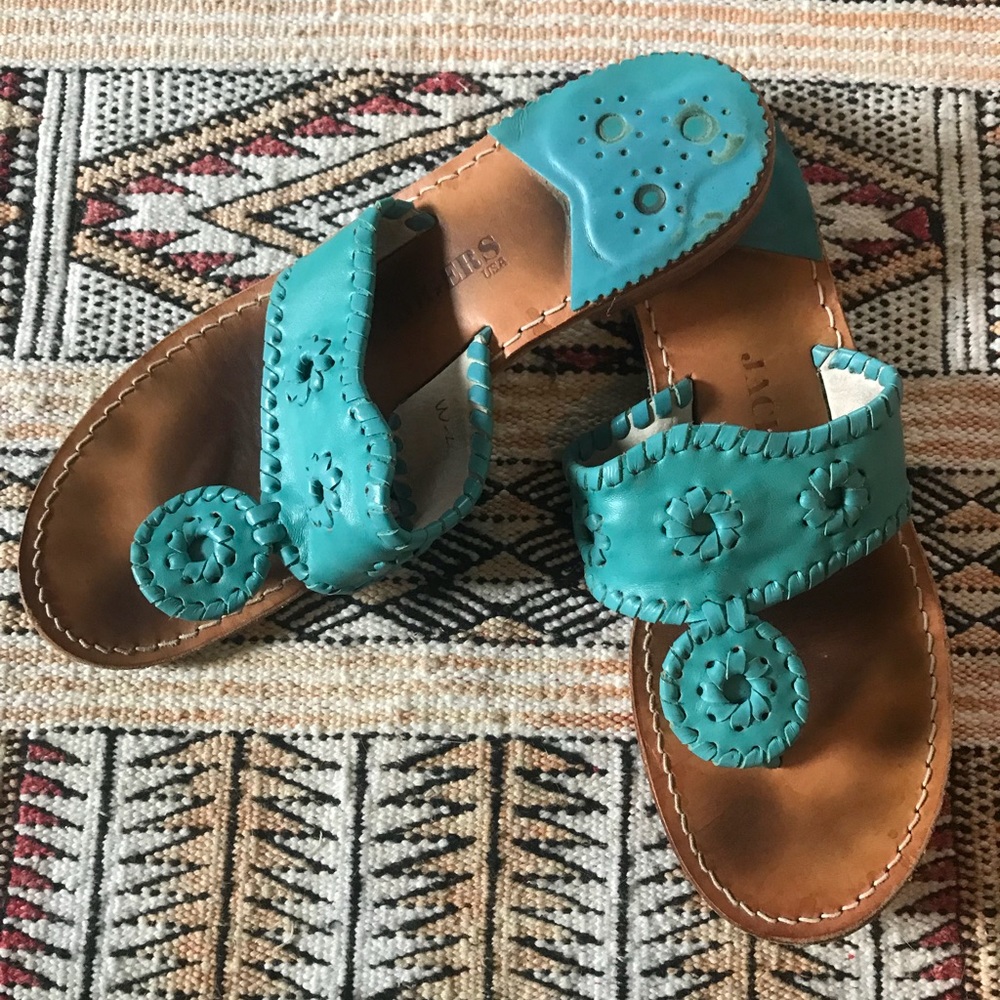 Teal / Aqua Jack Rogers